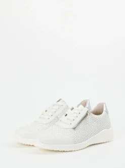 Solidus – Komfort-Sneaker aus Kalbleder Offwhite