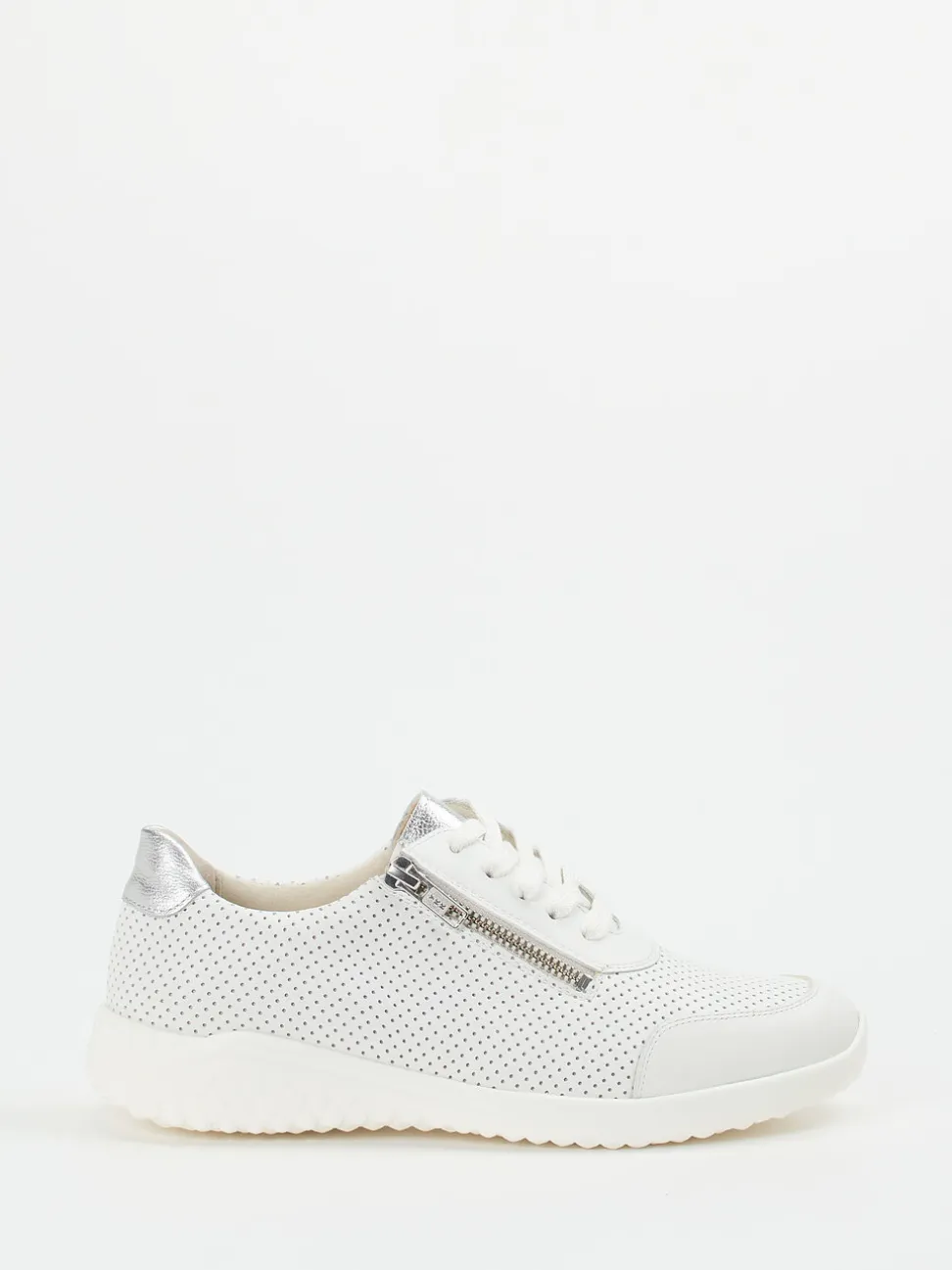 Solidus – Komfort-Sneaker aus Kalbleder Offwhite