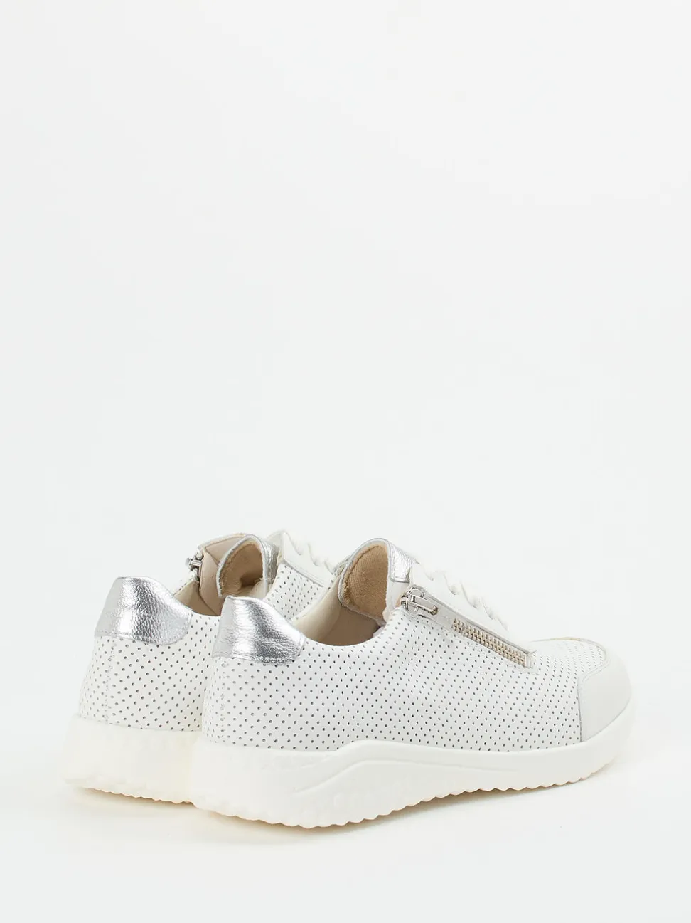 Solidus – Komfort-Sneaker aus Kalbleder Offwhite