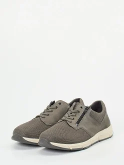 Solidus – Komfort-Sneaker aus Textil in Schlammgrau