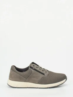 Solidus – Komfort-Sneaker aus Textil in Schlammgrau