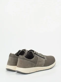 Solidus – Komfort-Sneaker aus Textil in Schlammgrau