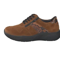 Solidus – Komfort-Sneaker aus Veloursleder braun