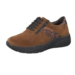 Solidus – Komfort-Sneaker aus Veloursleder braun