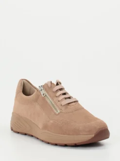 Solidus – Komfort-Sneaker aus Veloursleder rosé