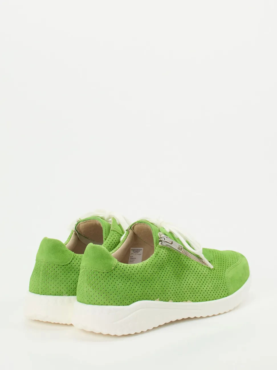 Solidus – Komfort-Sneaker aus Veloursleder grün