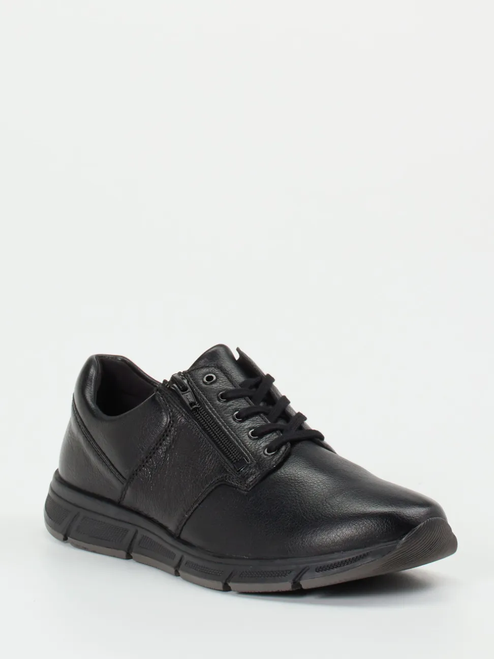 Solidus – Komfort-Sneaker aus Kalbleder schwarz