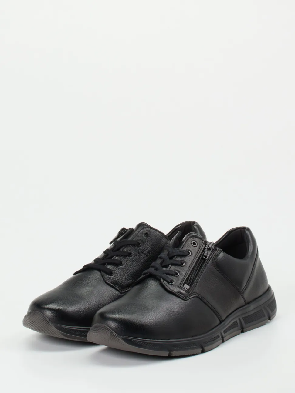 Solidus – Komfort-Sneaker aus Kalbleder schwarz