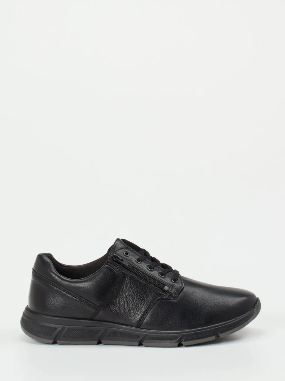Solidus – Komfort-Sneaker aus Kalbleder schwarz