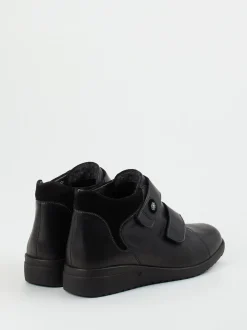 Solidus – Komfort-Stiefelette aus Kalbleder schwarz