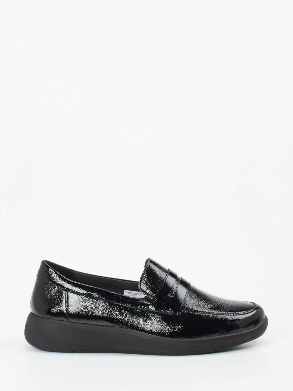 Solidus – Loafer aus Lackleder schwarz glänzend