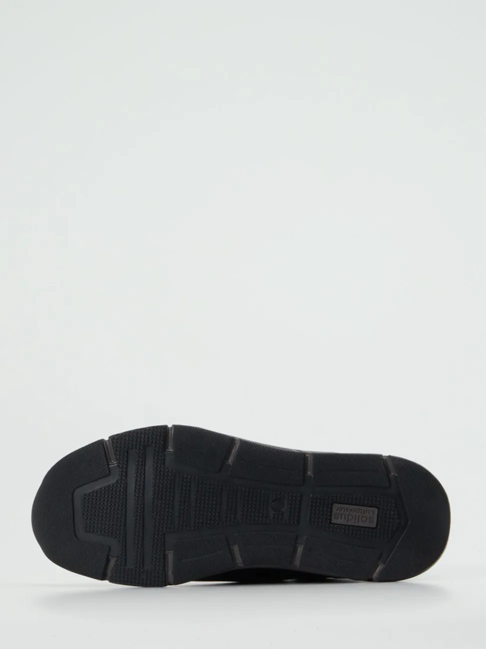 Solidus – Mid-Top Sneaker aus Kalbleder Schwarz