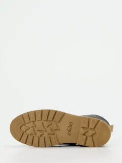 Solidus – Schnürboots aus Kalbleder Schwarz