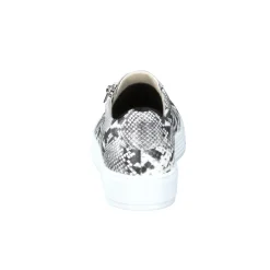 Solidus – Schnürschuh aus geprägtem Leder beige