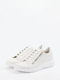 Solidus – Sneaker aus Kalbleder Offwhite