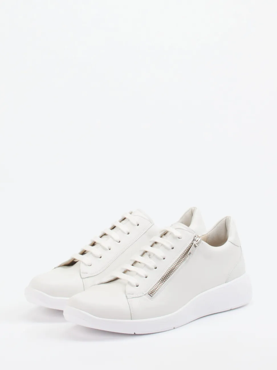 Solidus – Sneaker aus Kalbleder Offwhite