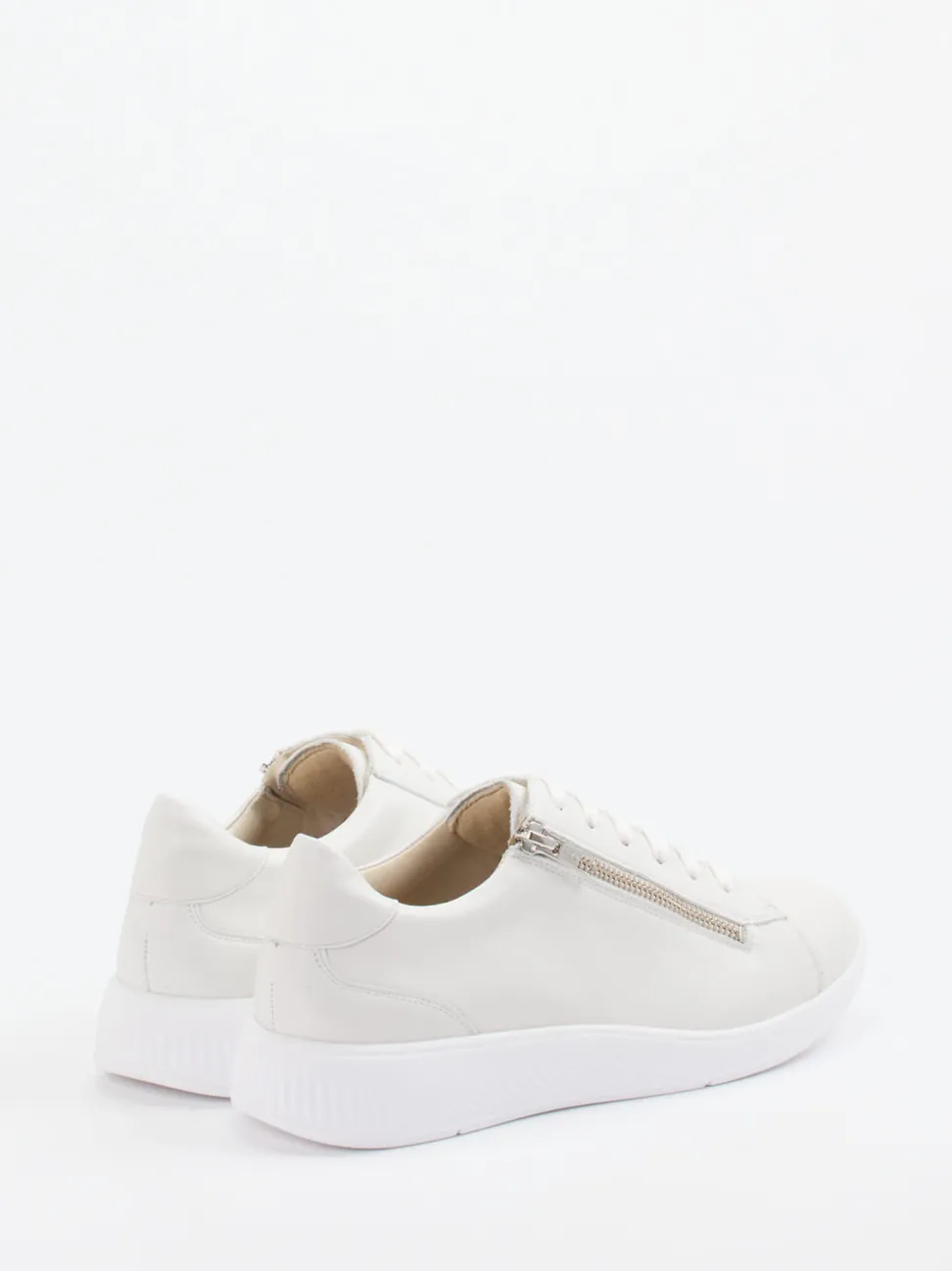 Solidus – Sneaker aus Kalbleder Offwhite