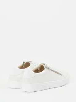 Solidus – Sneaker aus Kalbleder in Offwhite