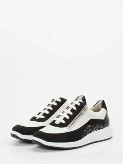 Solidus – Sneaker aus Nappaleder mit Animal-Detail