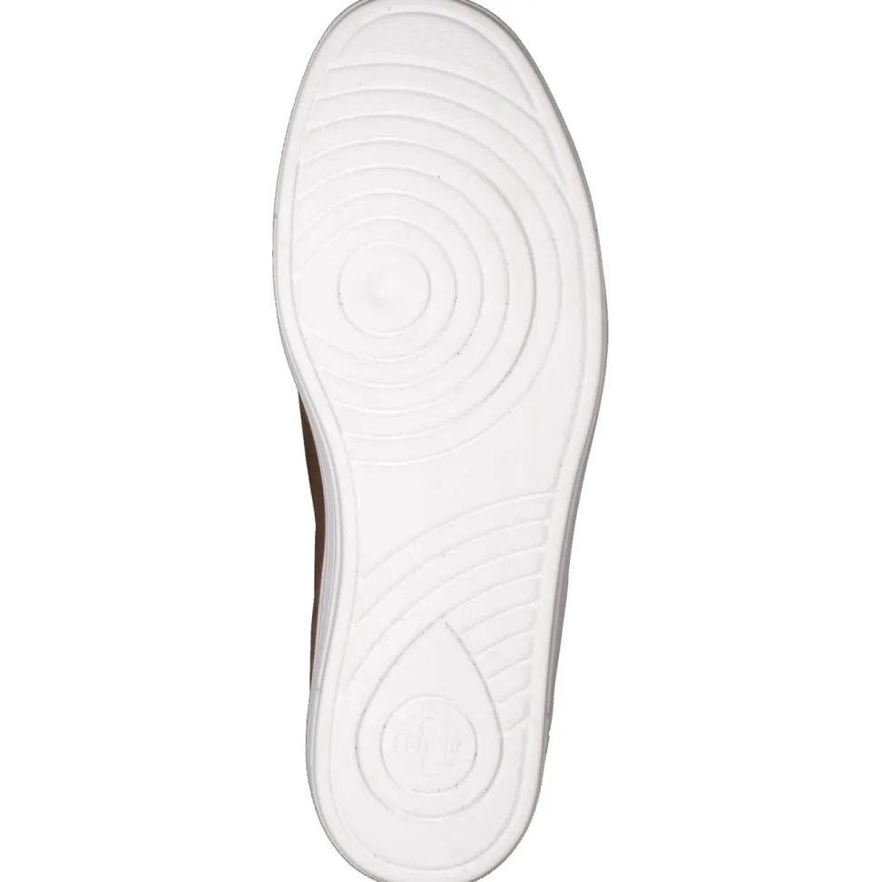 Solidus – Sneaker aus Nubukleder mit Metallic-Ferse