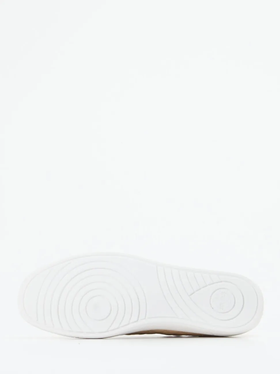 Solidus – Sneaker aus Nubukleder beige geprägt
