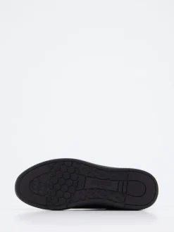 Solidus – Sneaker aus Veloursleder schwarz