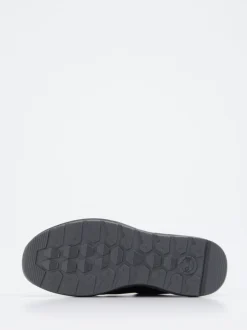Solidus – Sneaker aus Velourleder und Glattleder Schwarz