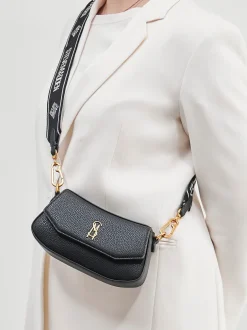 Steve Madden – Baguette Bag aus Synthetik Schwarz
