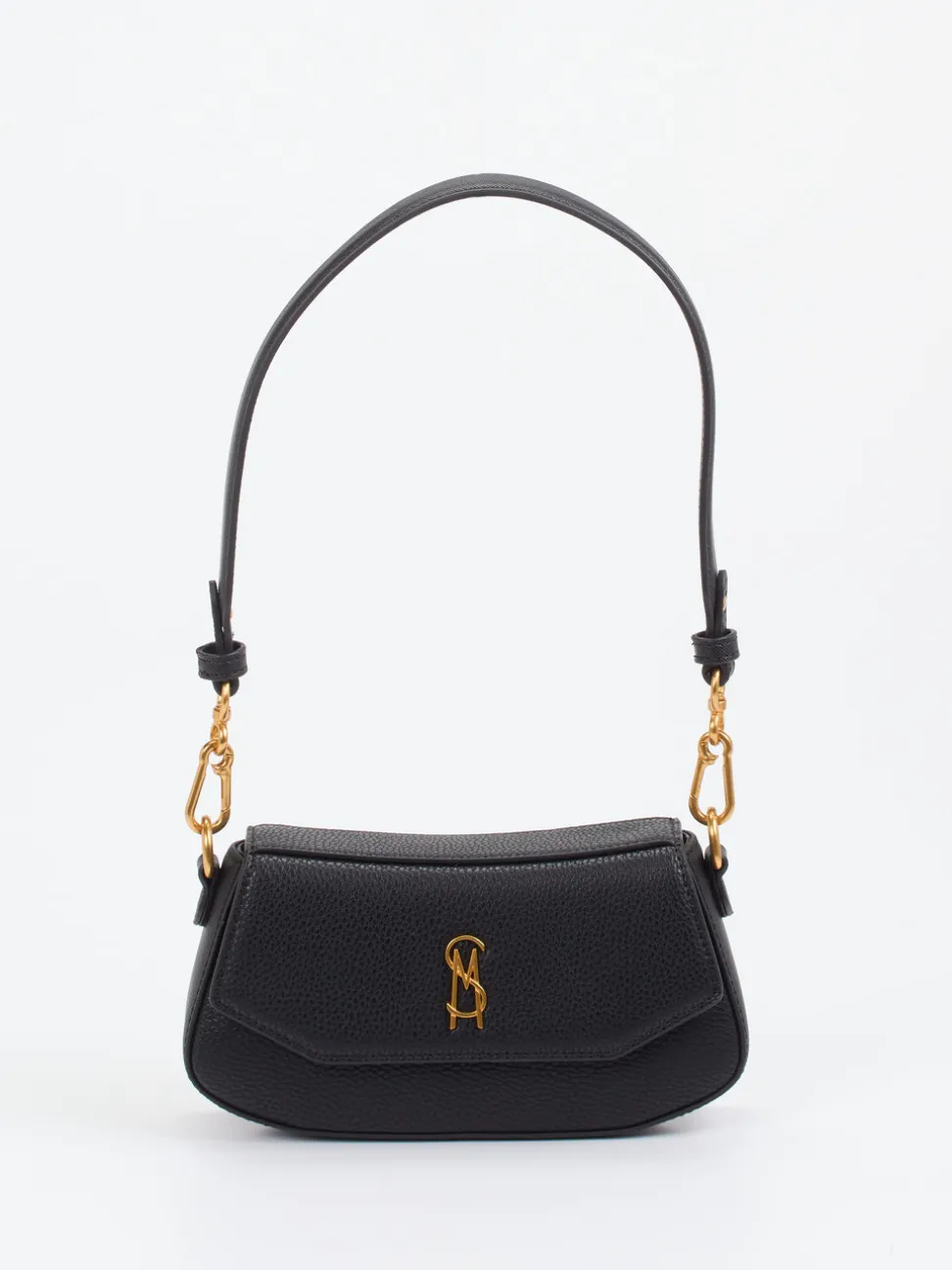 Steve Madden – Baguette Bag aus Synthetik Schwarz