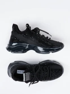 Steve Madden – Chunky Sneaker aus Synthetik mit Strass