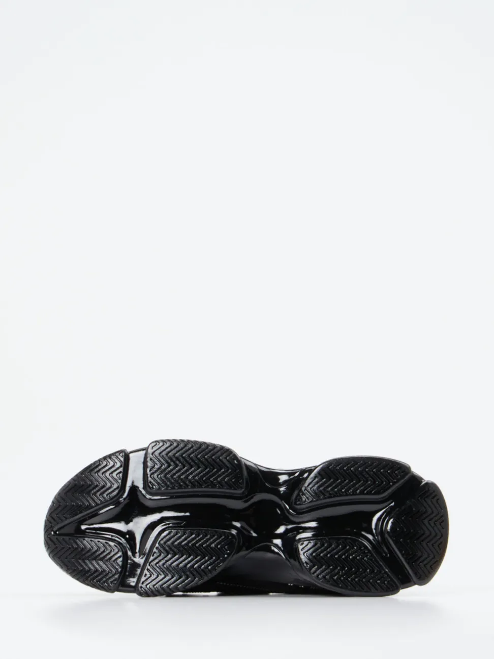 Steve Madden – Chunky Sneaker aus Textil in Schwarz