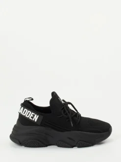 Steve Madden – Chunky Sneaker aus Mesh in Schwarz