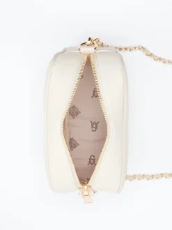 Steve Madden – Crossbody Bag aus Synthetik Cremebeige