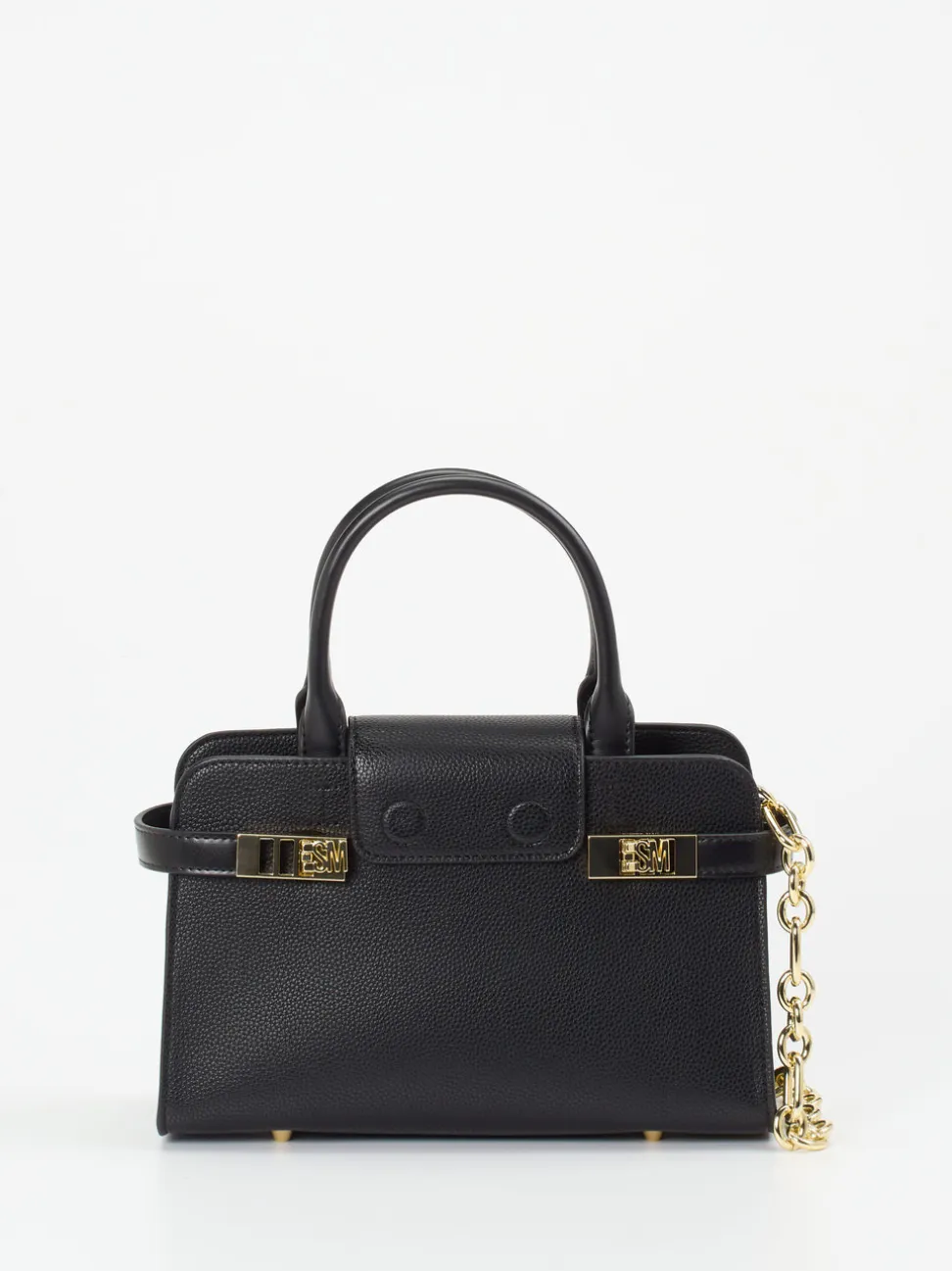Steve Madden – Handtasche aus Leder in Schwarz