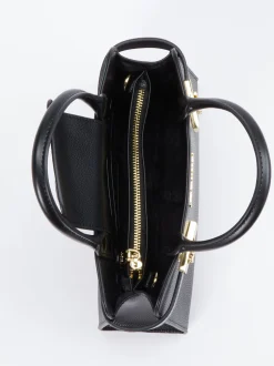 Steve Madden – Handtasche aus Leder in Schwarz