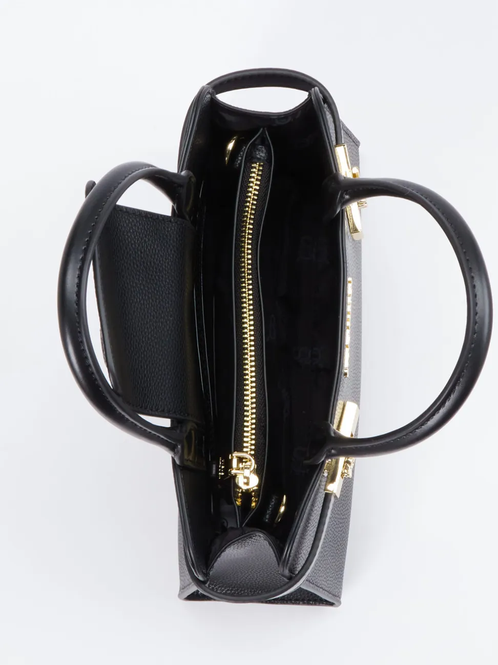 Steve Madden – Handtasche aus Leder in Schwarz