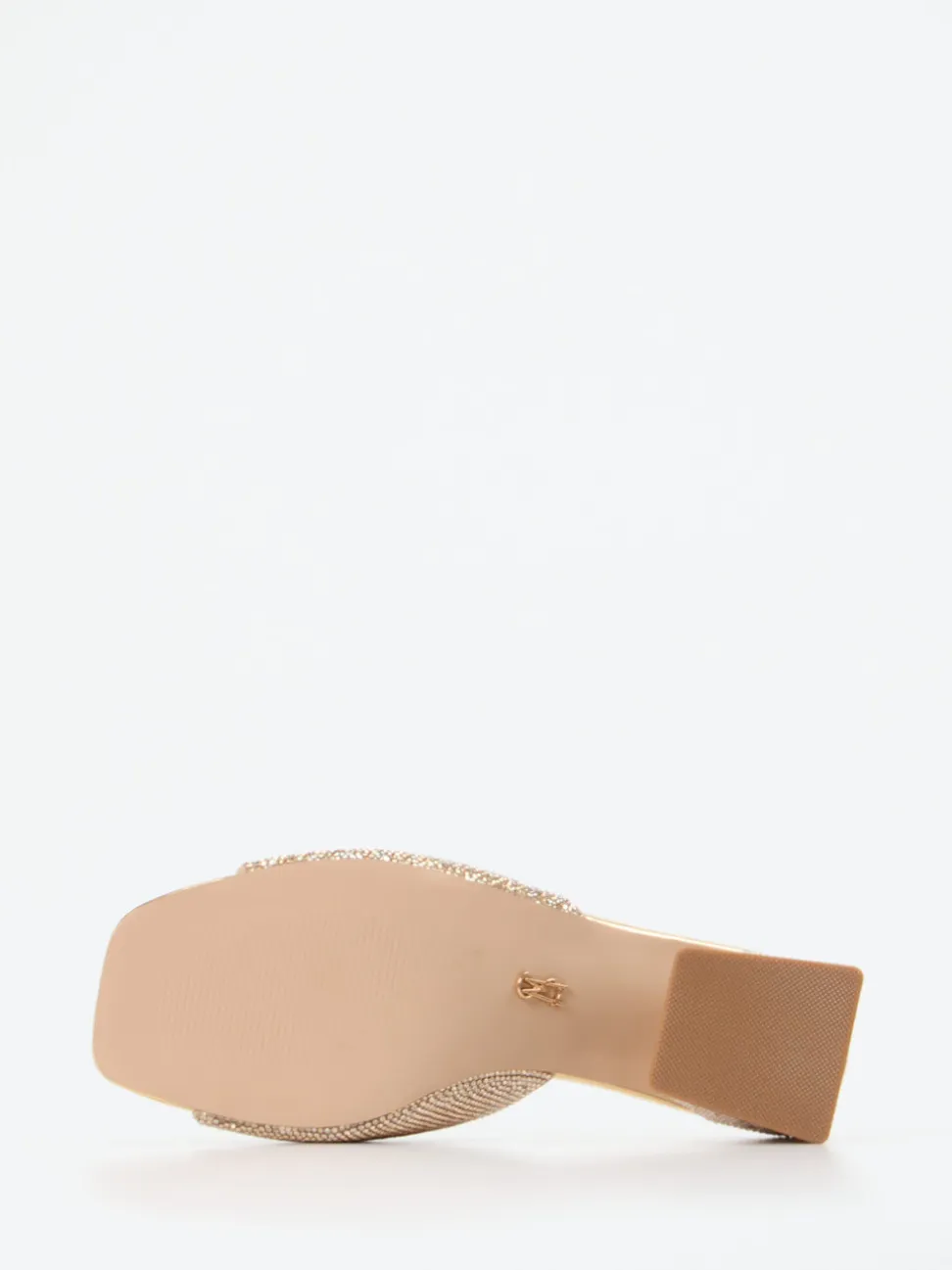 Steve Madden – Mules aus Metallicleder goldfarben