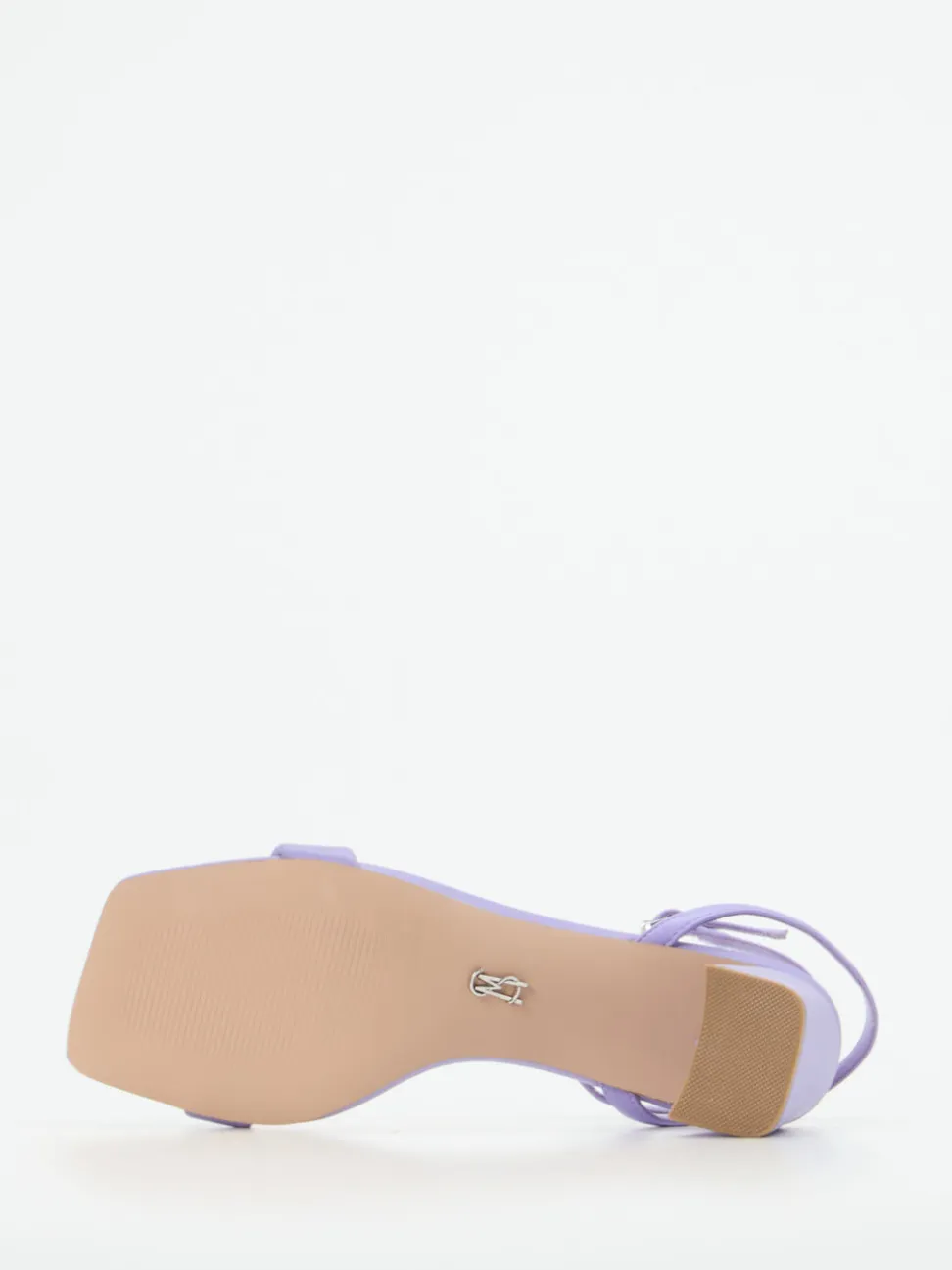 Steve Madden – Sandaletten aus Lederimitat in Flieder