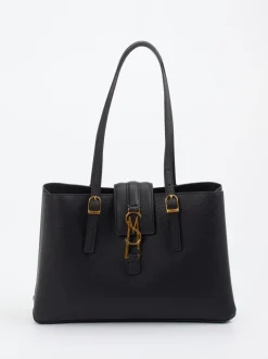 Steve Madden – Shopper aus Synthetikleder Schwarz