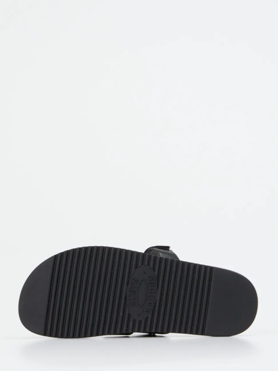 Steve Madden – Slides aus Kalbleder schwarz