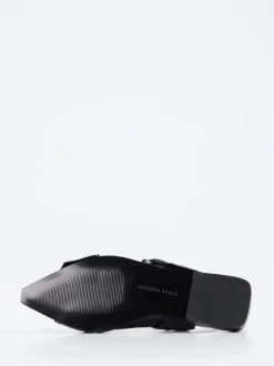 Steve Madden – Slingpumps aus Lackleder in Schwarz