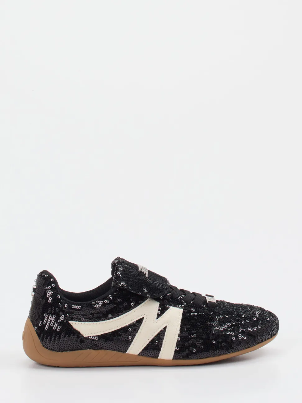 Steve Madden – Sneaker aus Textil mit Paillettenbesatz