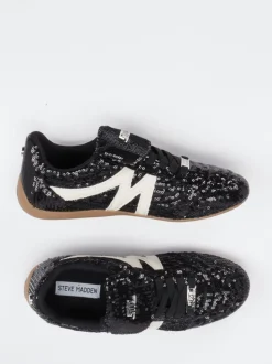 Steve Madden – Sneaker aus Textil mit Paillettenbesatz