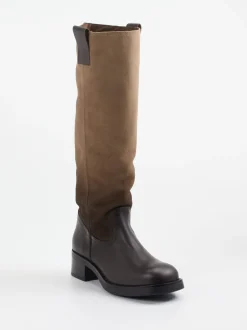Steve Madden – Stiefel aus Velourleder und Glattleder