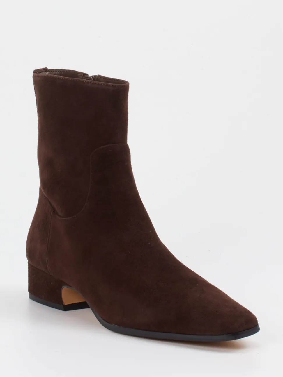 Steve Madden – Stiefelette aus Kalbleder Dunkelbraun