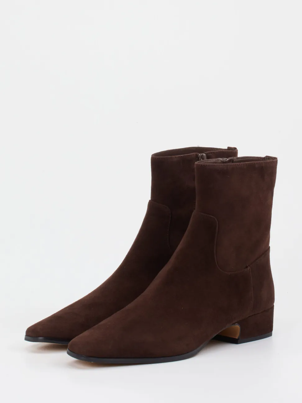 Steve Madden – Stiefelette aus Kalbleder Dunkelbraun