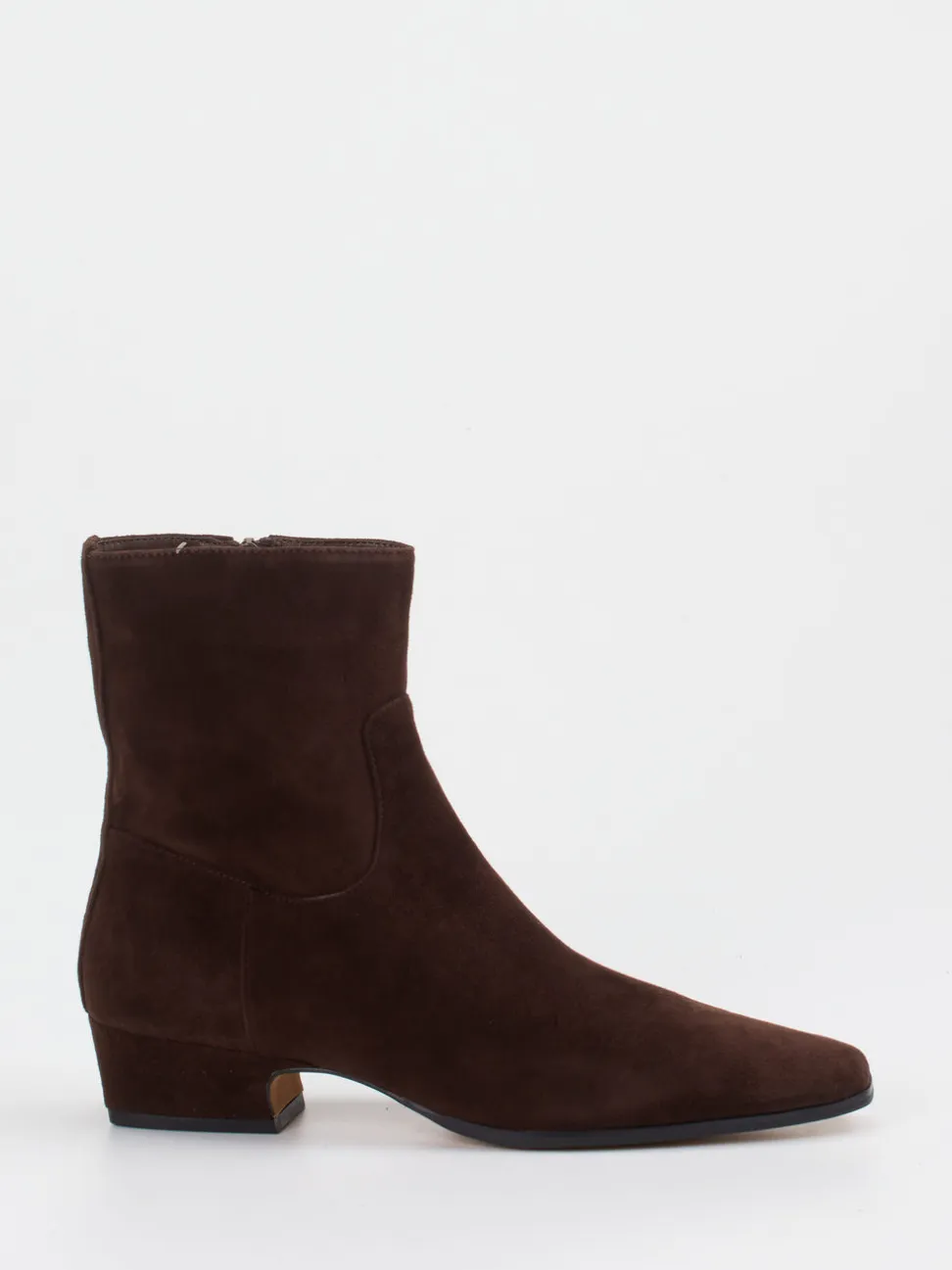 Steve Madden – Stiefelette aus Kalbleder Dunkelbraun