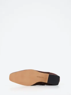 Steve Madden – Stiefelette aus Kalbleder Dunkelbraun