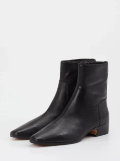 Steve Madden – Stiefeletten aus Kalbleder schwarz