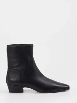 Steve Madden – Stiefeletten aus Kalbleder schwarz